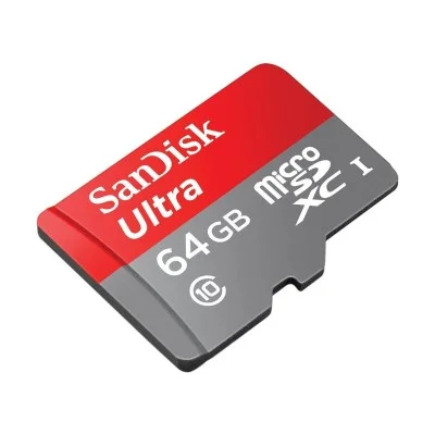 SanDisk Ultra microSDXC 64GB With SD Adapter 80MB/s